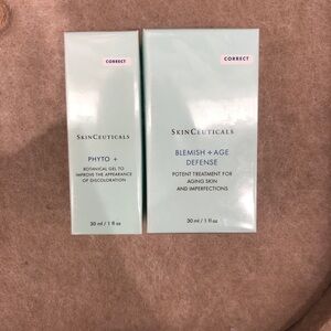 SkinCeuticals Phyto+ and Blemish + Age Defense - Light Green